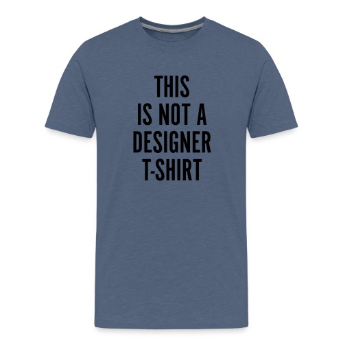 Designer T-Shirt - Men's Premium T-Shirt
