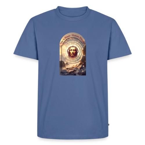 Easter He Is Risen Sacred Face T Shirt, wife Gift - Men's Premium T-Shirt