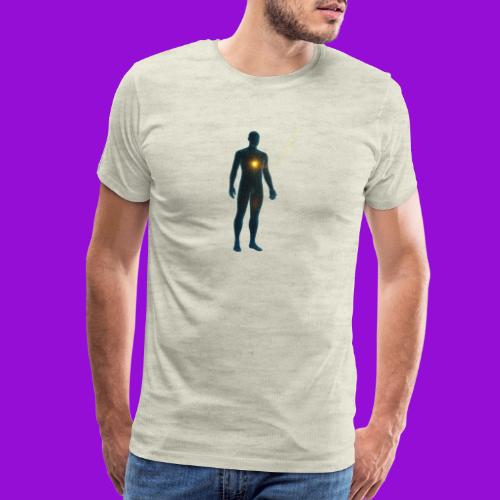 Glowing Chest Personl - Men's Premium T-Shirt