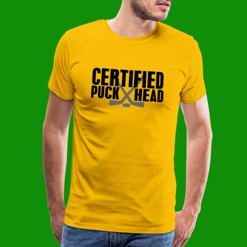 Certified Puck Head - Men's Premium T-Shirt