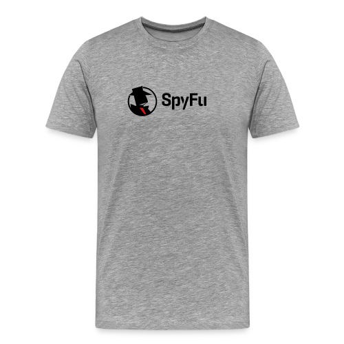 SpyFu Logo black - Men's Premium T-Shirt
