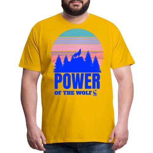 Power Of The Wolf - Men's Premium T-Shirt