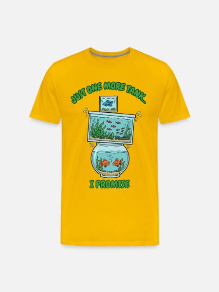 Just One More Tank - Men's Premium T-Shirt - sun yellow
