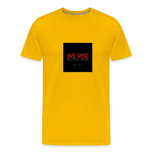 We rise - Men's Premium T-Shirt