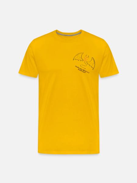 Broken Heart - Men's Premium T-Shirt - sun yellow