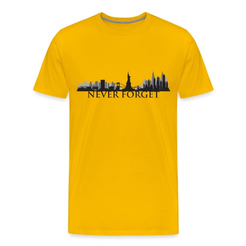 New York: Never Forget - Men's Premium T-Shirt