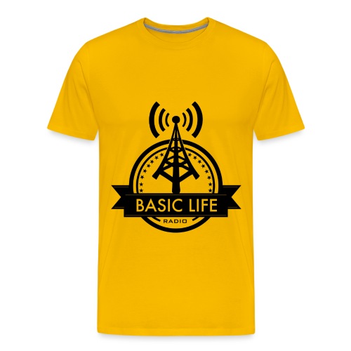 Basic-Life-Radio-Logo - Men's Premium T-Shirt