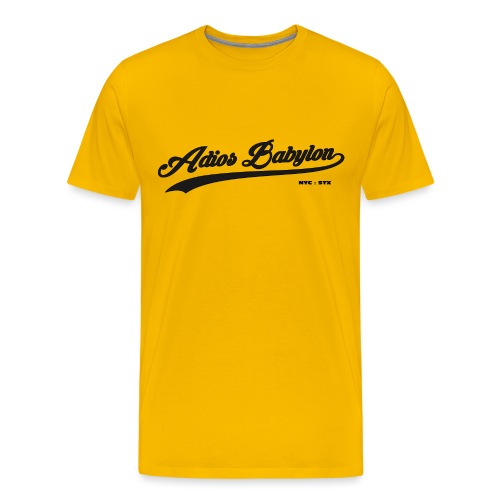 Adios Babylon NYC : STX - Men's Premium T-Shirt