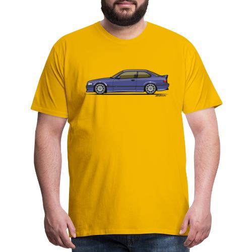 M-Drei Coupe Technoviolet - Men's Premium T-Shirt