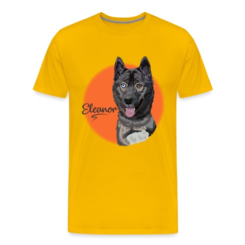 Eleanor the Husky from Gone to the Snow Dogs - Men's Premium T-Shirt