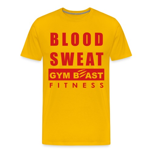 gym beast fitness box - Men's Premium T-Shirt