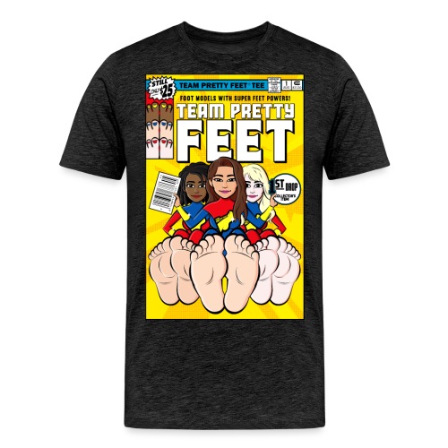 TEAM PRETTY FEET Comic Cover (Variant Edition 3) - Men's Premium T-Shirt