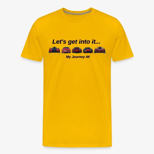 Front of Cars 4k - Men's Premium T-Shirt