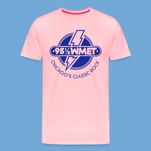WMET logo (variable color) - Men's Premium T-Shirt
