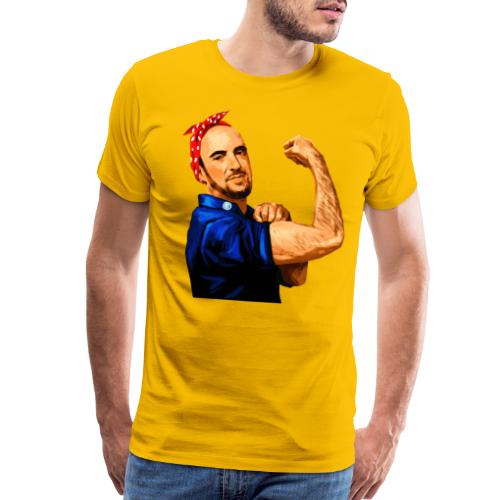 Maddox the Riveter Art - Men's Premium T-Shirt