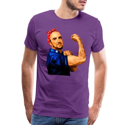 Maddox the Riveter Art - Men's Premium T-Shirt