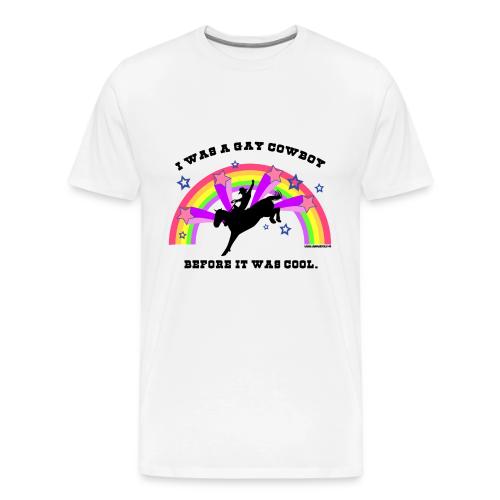 Gay Cowboy - Men's Premium T-Shirt