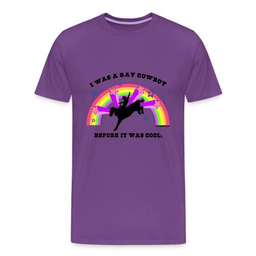 Gay Cowboy - Men's Premium T-Shirt