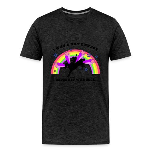 Gay Cowboy - Men's Premium T-Shirt