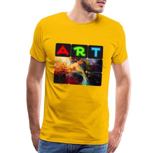 Waves of Art - Men's Premium T-Shirt