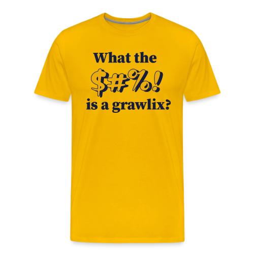 What the @#%^ is a grawlix? - Men's Premium T-Shirt