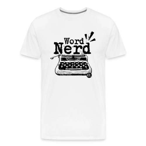 Word Nerd! (black) - Men's Premium T-Shirt