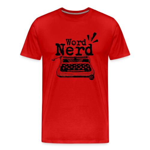 Word Nerd! (black) - Men's Premium T-Shirt