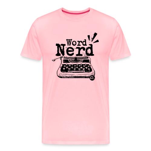 Word Nerd! (black) - Men's Premium T-Shirt