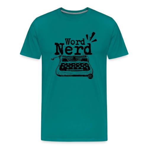 Word Nerd! (black) - Men's Premium T-Shirt