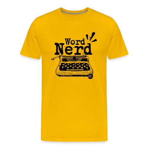 Word Nerd! (black) - Men's Premium T-Shirt