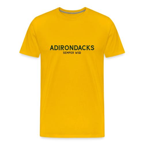Semper Wild Adirondacks Vintage Dark - Men's Premium T-Shirt