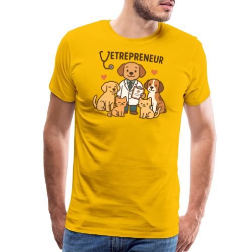 Calling the Doggie Doctor! - Men's Premium T-Shirt