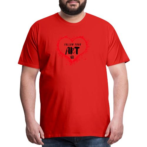 follow your art - Men's Premium T-Shirt