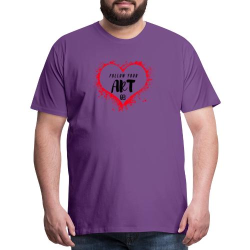 follow your art - Men's Premium T-Shirt