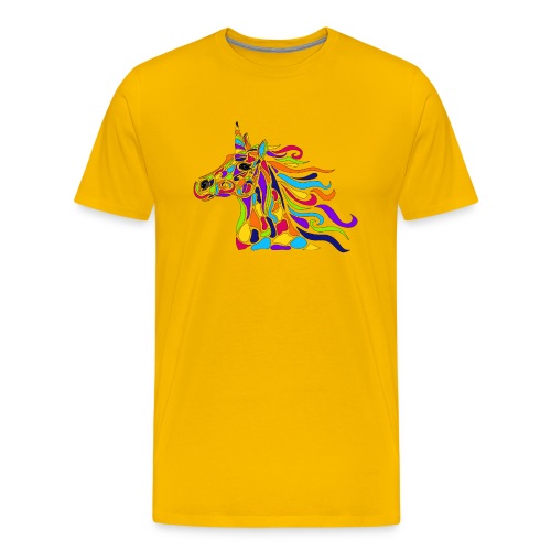 Unicorn Art Deco - Men's Premium T-Shirt