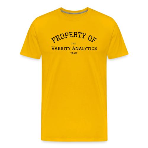 Varsity Analytics (Light) - Men's Premium T-Shirt