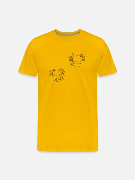 salamander - Men's Premium T-Shirt - sun yellow