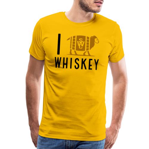 I Love Whiskey - Men's Premium T-Shirt