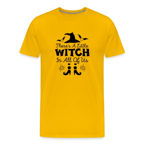 There's a little witch in all of us - Men's Premium T-Shirt