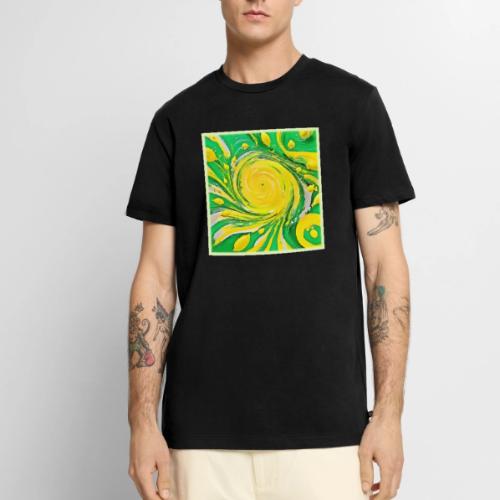 Lemon Tornado Design - Men's Premium T-Shirt