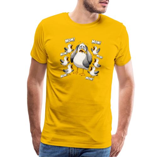 Seagull Mom Chaos - Men's Premium T-Shirt