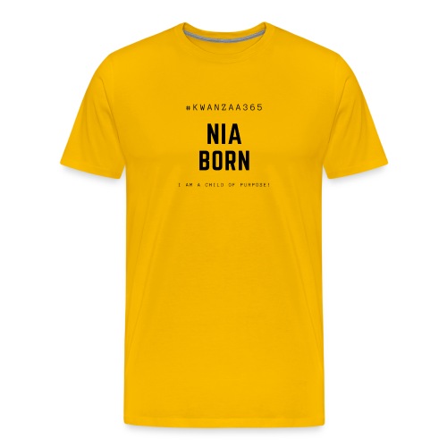 nia born shirt - Men's Premium T-Shirt