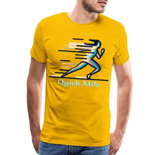 Quick Mile - Men's Premium T-Shirt