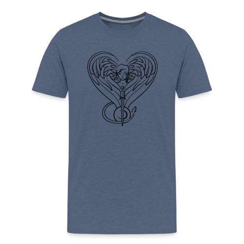 Sphinx valentine - Men's Premium T-Shirt