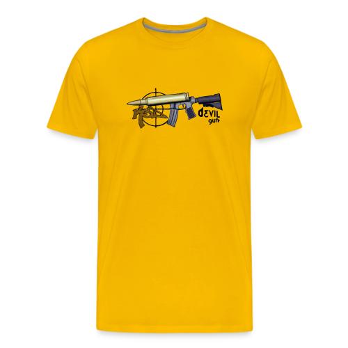 devil gun - Men's Premium T-Shirt