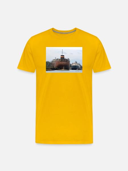 Sherwin and Arthur - Men's Premium T-Shirt - sun yellow