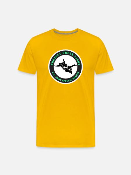 Project Green Light - Men's Premium T-Shirt - sun yellow
