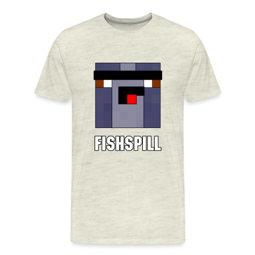 BootlegFishspillEmblemTex - Men's Premium T-Shirt
