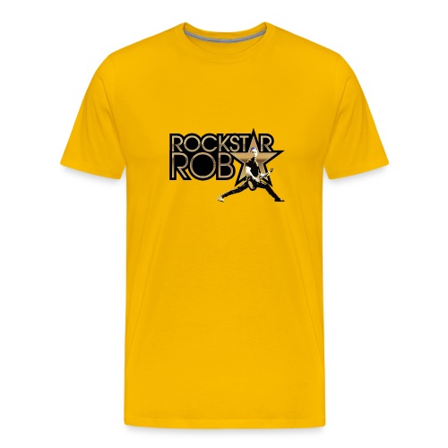 RockstarRob-LogoPlusIllus - Men's Premium T-Shirt