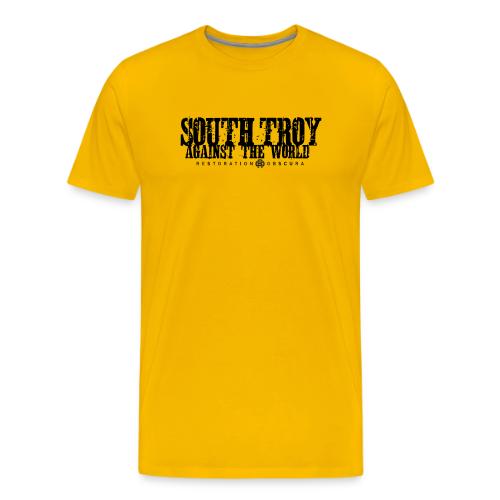 RO South Troy Against the World Broken Dark - Men's Premium T-Shirt
